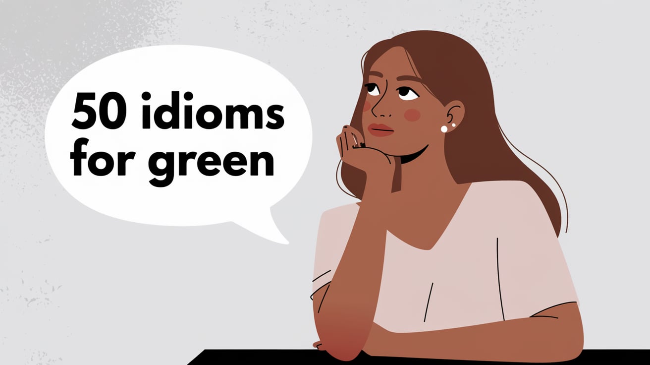 50 Idioms for Green