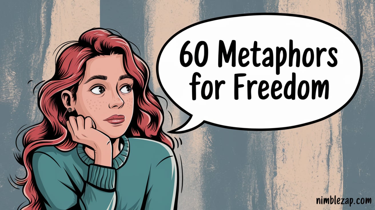 60 Metaphors for Freedom, metaphors for freedom, freedom