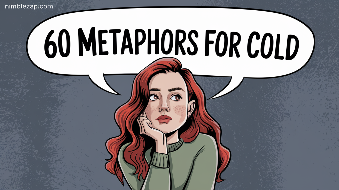 60 Metaphors for Cold, metaphor for cold