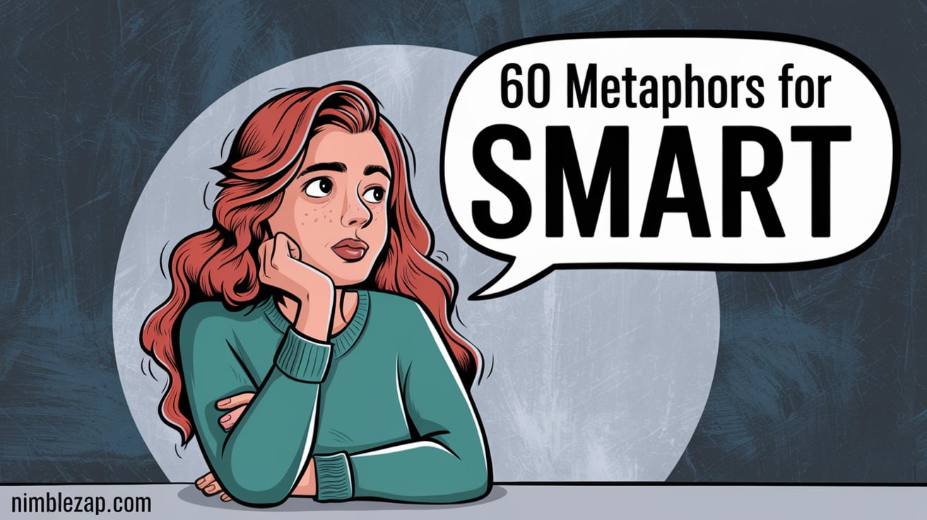 60 Metaphors for Smart, metaphor for smart, metaphors for smart