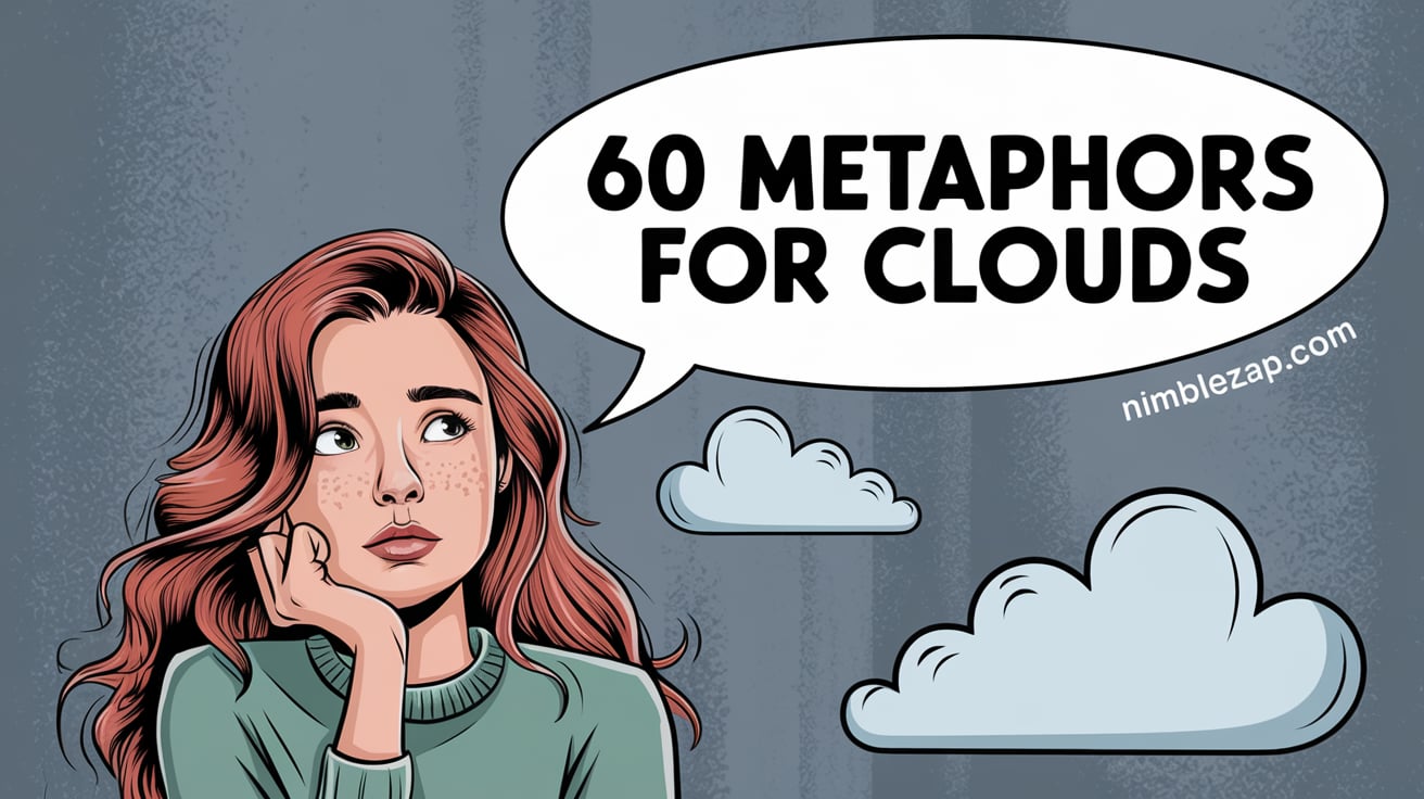 60 Metaphors for Clouds, metaphor for clouds