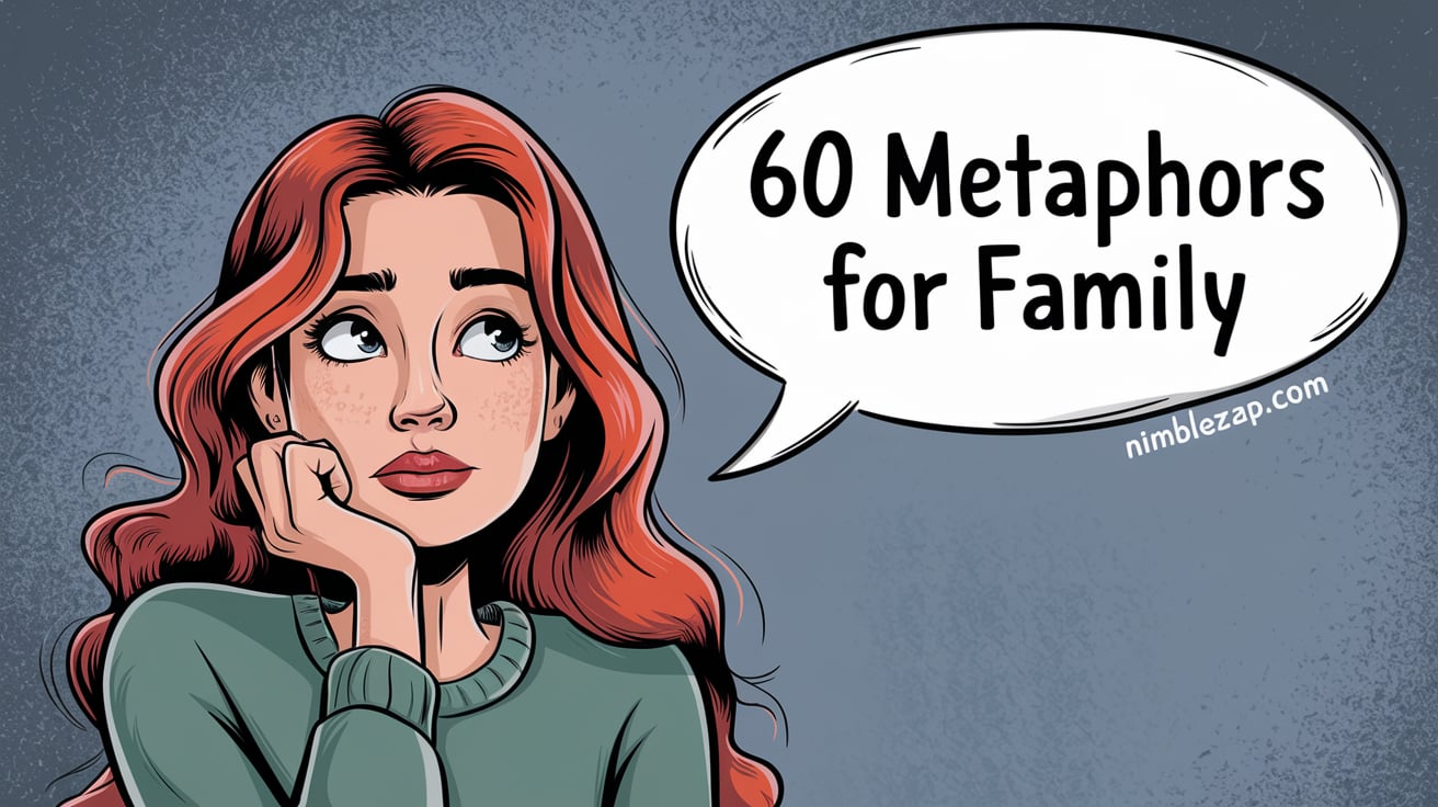 60 Metaphors for Family, metaphor for family