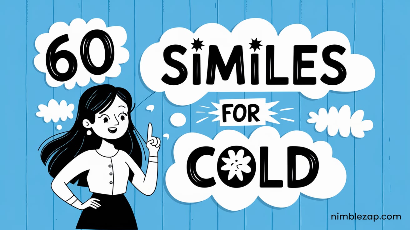 60 Similes for Cold, simile for cold