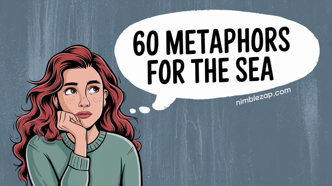 60 Metaphors for the Sea, ocean metaphors