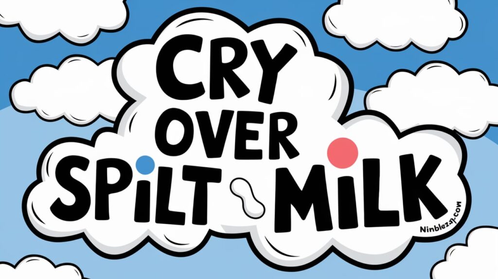 Cry Over Spilt Milk